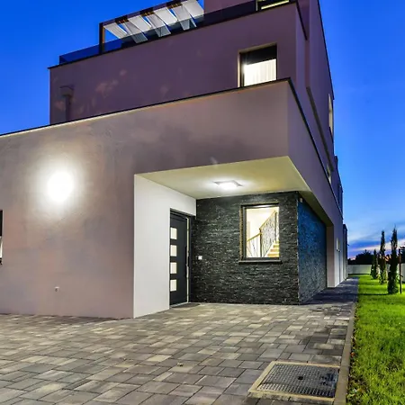 Villa Crowonder Mila Prestige With Heated Swimming Pool, Jacuzzi And Sauna Zaton (Zadar)