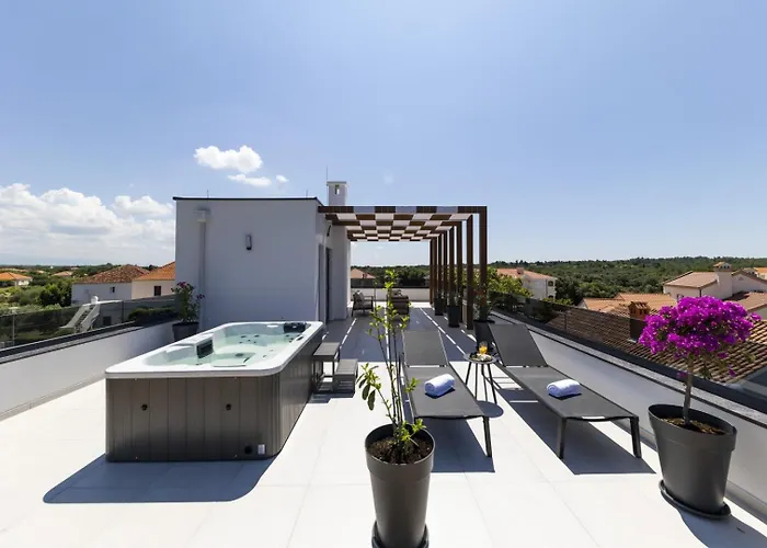 Crowonder Mila Prestige With Heated Swimming Pool, Jacuzzi And Sauna Villa Zaton (Zadar)